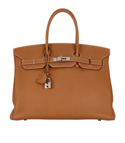 Birkin 35 In Togo Gold, [N] (2010), B/DB/L/K/CL/E, 3*